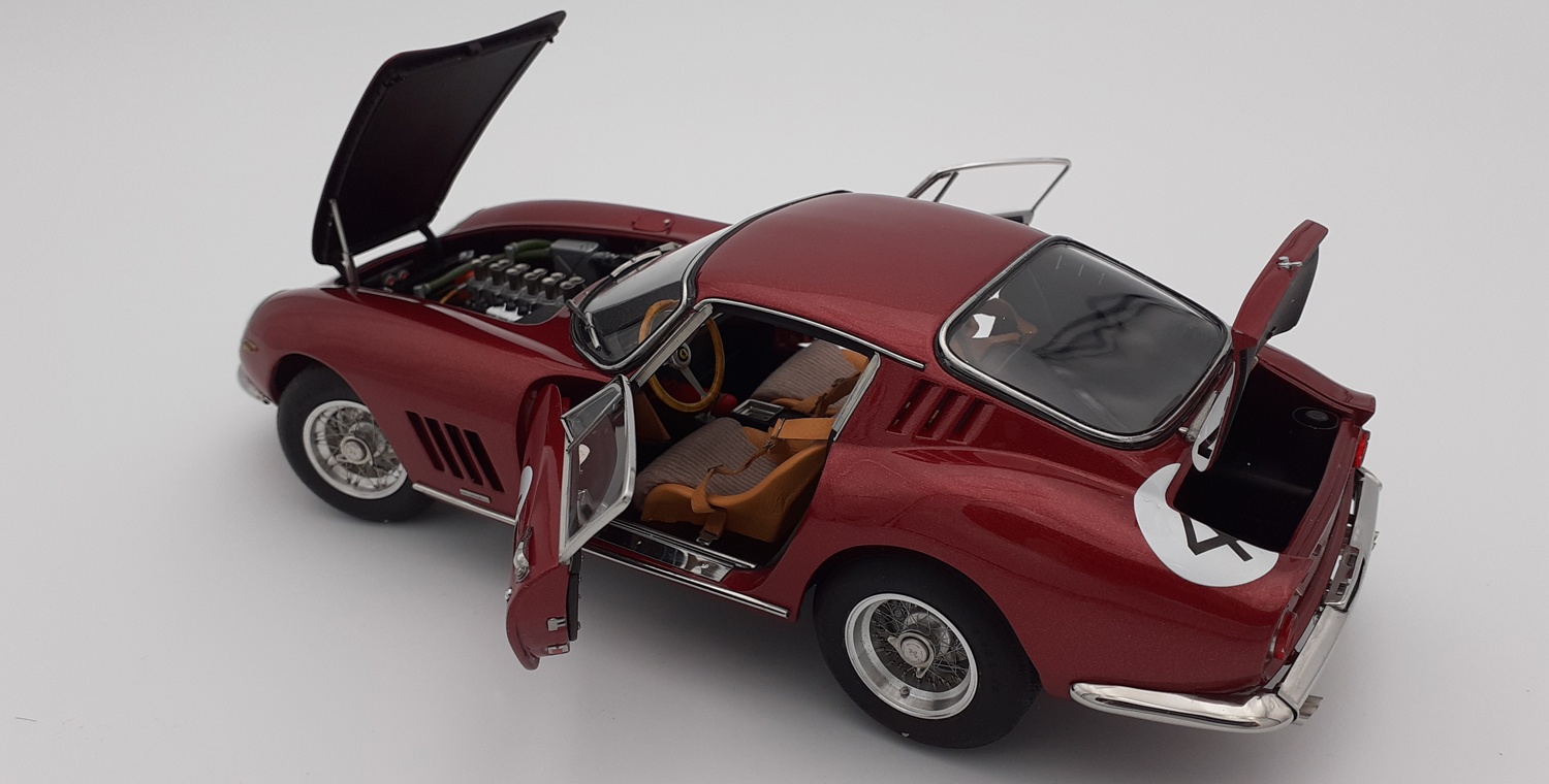 Ferrari 275 GTB/C, burgundy - Limitovaná edice 1000ks