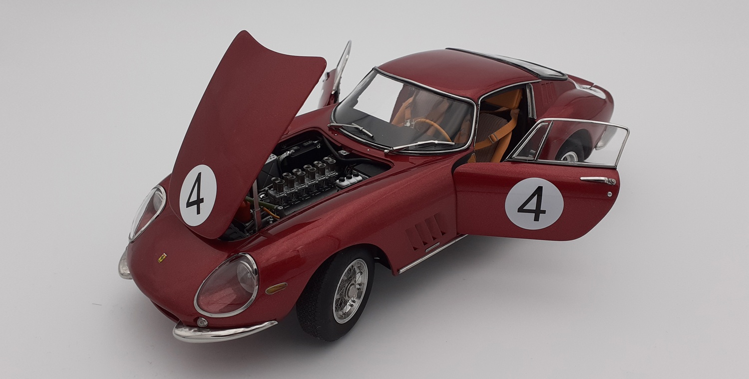 Ferrari 275 GTB/C, burgundy - Limitovaná edice 1000ks